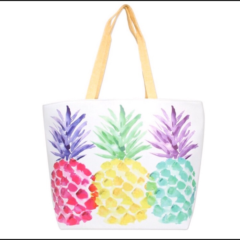 Pineapple Tote Bag / Last one I have - Picture 5 of 5